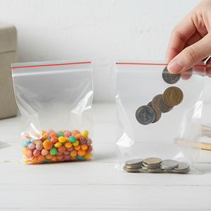 Bolsas de Plástico Transparente con Cierre Hermético Reutilizables para Congelador, Bolsas de Plástico para Almacenamiento de Alimentos, Bolsas de Plástico para Congelar - Product Image 5