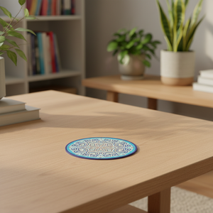 Posavasos <span class=keywords><strong>de</strong></span> Cerámica Premium Creativos <span class=keywords><strong>de</strong></span> 5 mm <span class=keywords><strong>de</strong></span> Grosor con Respaldo <span class=keywords><strong>de</strong></span> <span class=keywords><strong>Corcho</strong></span> Natural, Secado Rápido, Absorbentes, Duraderos, Elegantes, Decoración <span class=keywords><strong>para</strong></span> el Hogar, Regalo <span class=keywords><strong>para</strong></span> la Cocina - Product Image 1