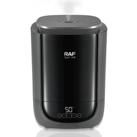 Humidificateur RAF R.12005 25W 4.5L Humidificador 360 °   Humidificateur à large portée avec minuterie et affichage numérique pour la maison, la chambre et le bureau