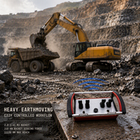 Excavatrice d'occasion C339 avec télécommande hydraulique sans fil 2018 pour travaux en carrière