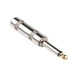 Esp guitar 1/4 6.35mm TS Nickel Audio Jack For Instrument Cable
