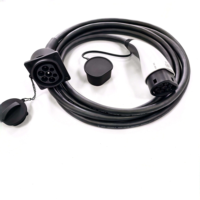 Câble d'extension de chargeur EV monophasé Sixpenceev 5M/15M Type 2 32A 7KW, étanche IP54, neuf, OEM ODM