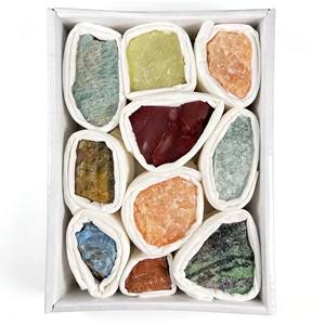 Coffrets de <span class=keywords><strong>Pierres</strong></span> Naturelles de Guérison en Cristal, Vente Chaude, Différents <span class=keywords><strong>Minéraux</strong></span> Bruts pour Cadeau - Product Image 6