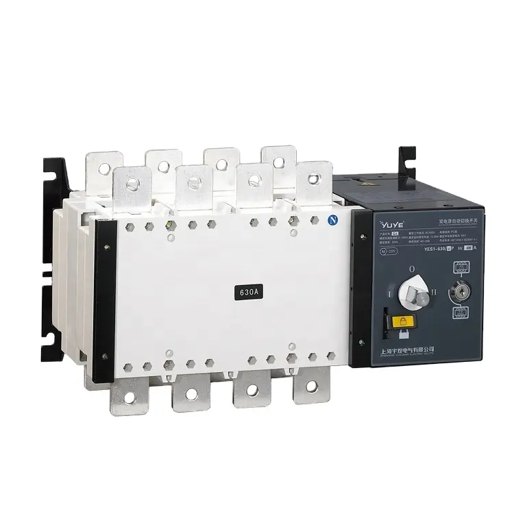 YES1-630GA PC CLASS Dual Power ATSE Automatic Transfer Switch 315A-630A 690V AC400V Schneider 4P Low Voltage For Generator