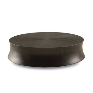 Großhandel Wohnzimmer möbel Seiten <span class=keywords><strong>hocker</strong></span> Grau Schwarz Couch tisch Moderner ovaler Couch tisch - Product Image 6