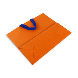 Sac en papier carton ivoire de haute qualité pour entreprises, fabricant direct, sacs en papier avec votre propre logo - Product Image 2