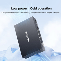 SAMZHE Commutateur 3-en-1 4K/30Hz V1.4 Haute Définition 1+3 pour PC, Boîtier Intelligent, Téléviseur, Moniteur, Projecteur