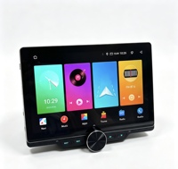 Autoradio Android 2K double DIN avec écran tactile QLED, GPS, WiFi pour voiture universelle