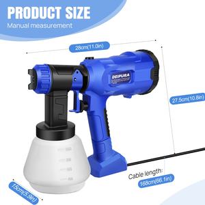 थोक अनुकूलन 220 वी 600w पेशेवर उच्च दबाव शक्ति कार पेंट स्प्रे गन मशीन - Product Image 3