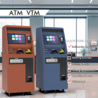 Kiosque de paiement de factures Distributeur de dépôts en espèces Retrait Smart Bank VTM ATM Terminal de kiosque libre-service Distributeur automatique de billets personnalisé