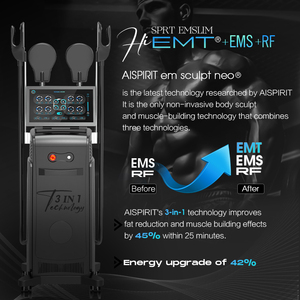 최첨단 200Hz 18 테슬라 스포츠 EMSLIM HIEMT EMT 근육 강화 AISPIRIT em sculpt neo RFing EMT 바디 슬림 프로 맥스 머신 - Product Image 3