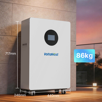 VoltaNest 51.2V 206Ah 10kWh Baterai Rumah Tenaga Surya LiFePO4 Modular dan Skalabel untuk Penyimpanan Energi Hunian