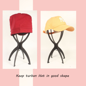 Soportes para peluca, sombrero de plástico, soportes para cabeza de peluca, cabeza de maniquí/soporte, soporte plegable portátil para peluca - Product Image 1