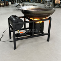 Unité de chauffage à huile usagée à faible perte d'énergie, taille de flamme modifiable, pour atelier extérieur, salle de repas, chaudière à eau, four à huile usagée