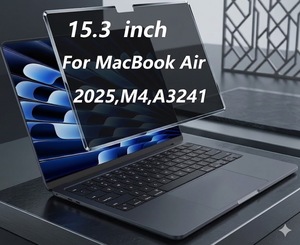 Magnetic <b>Privacy</b> <b>Screen</b> <b>Protector</b> For MacBook Air 2025 15.3inch M4 Removable Laptop <b>Privacy</b> Scree - Product Image 1