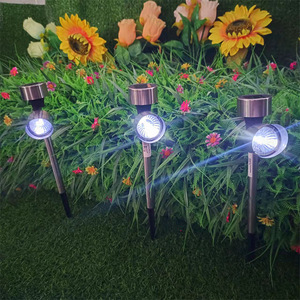 Reflector Solar de Acero Inoxidable Hejia HJ-026, Luz Blanca Cálida, Iluminación para Jardín y Exteriores, 36V, Certificado EU CE - Product Image 1