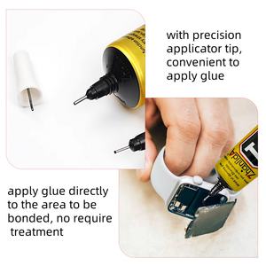 110ML Zhanlida T7000 colle liquide <span class=keywords><strong>Super</strong></span> forte réparation de cadre d'écran de téléphone portable noir T7000 colle adhésive multi-usages - Product Image 4