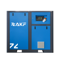 Compresor de Aire de Tornillo Industrial de Velocidad Fija ZAKF de Larga Duración, 380V 50Hz 37KW 50HP, con Certificación CE