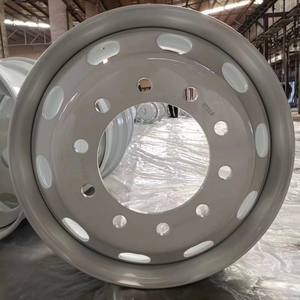 Pièces de camion Ventes directes d'usine Camion Jante en alliage d'aluminium en acier Roues de camion 22.5*8.<span class=keywords><strong>25</strong></span> 22.5*9 - Product Image 1