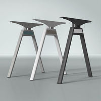Ensemble de table de conférence pour hôtel de luxe, chaises modulaires réglables en bois écologique, mobilier de bureau moderne autoportant pré-assemblé