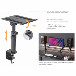 Kẹp bảng bàn máy chiếu chủ Máy tính để bàn loa đứng cho màn hình loa - Product Image 3