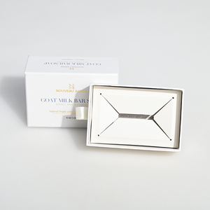 Custom Logo Sliding Paper Cardboard Drawer Gift <b>Box</b> with Ribbon and Tray Insert for Cosmetic & Skincare Packaging - Product Image 3
