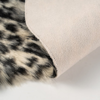 Leoparden-Teppich Gepardenmuster-Teppich Flächenteppich Niedliche Western-Deko Tierfell-Teppiche Bedruckte Fellmatte für Wohnzimmer Schlafzimmer Rutschfest