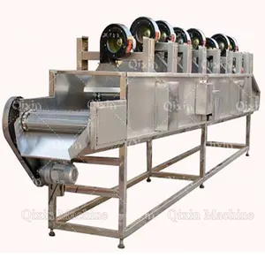 Efficient onion dehydration machine full plant fruit vegetable dehydrating machine dehydration and deoiling air drying line