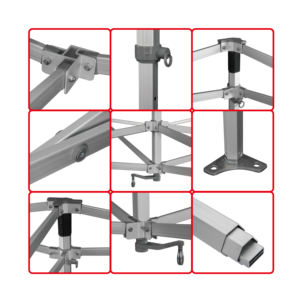 Toldo grande <span class=keywords><strong>para</strong></span> <span class=keywords><strong>eventos</strong></span> al aire libre, carpa marquesina con marco de acero, 3x3, 10x20, tienda <span class=keywords><strong>para</strong></span> techo de coche, 6x6m - Product Image 3