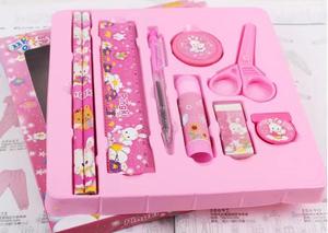 2025 bán buôn phim hoạt hình mới văn phòng phẩm đặt hộp quà tặng trẻ em sáng tạo văn phòng phẩm Trường Học cung cấp Bộ chín Quà Tặng - Product Image 5