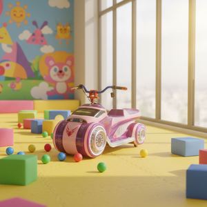 Moto électrique haut de gamme, amusante et sûre, pour les parents et les enfants - Product Image 5