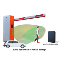 Détecteur de Proximité Radar de Stationnement Automatique 77-81GHz IP66 Étanche pour Voiture, Détection Humaine, Barrière de Portail Bluetooth 10-24V ITX-AX3