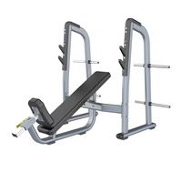 ST-3054 Banc de musculation commercial réglable moderne en métal pour haltères et inclinaison, avec logo personnalisé
