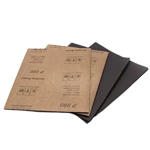Atacado papel de lixa de madeira-Papel de lixa à prova d'água de carboneto de silicone molhado e seco