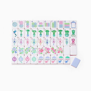 4 strati acrilico lucido Singapore <span class=keywords><strong>Mahjong</strong></span> piastrelle tespiano Lucite americano <span class=keywords><strong>Mahjong</strong></span> <span class=keywords><strong>Set</strong></span> di piastrelle - Product Image 1