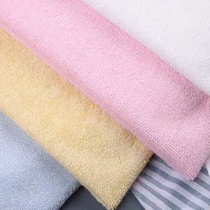 Organic Bamboo French Terry Fabric For Newborn Baby Towel
