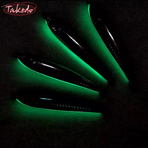 เหยื่อจิ๊กโลหะ TAKEDO RX16 Luminous Belly 40G 7.5ซม. แบบจม พร้อม 4 ตัว #   เหยื่อตกปลาแบบจิ๊กกิ้งน้ำเค็ม 4X ตะขอแหลมเหล็ก - Product Image 5