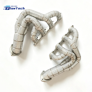 ส่วนหัวท่อร่วมไอเสียที่มีประสิทธิภาพการไหลสูงสำหรับ F136E F430เฟอร์รารี V8 4.3L สแตนเลส304พร้อมเกราะป้องกันความร้อน - Product Image 2