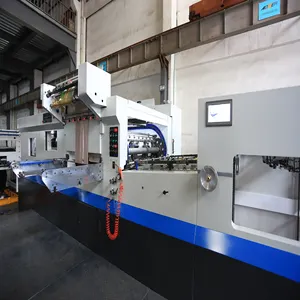 AEM-1500T voll automatische Hitze presse Stanzen und Heiß folie Stanzen Maschine Druckereien Elektrisch bereit gestellt Buchdruck 7 Mm