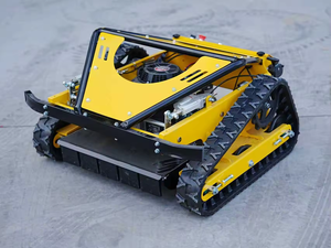 Special Offer Industrial <b>Mini</b> DIY Zero-Turn Hybrid Remote Control Lawn Mower Tractor <b>Robot</b> Garden GF-54 DIY Lawn Mower - Product Image 1