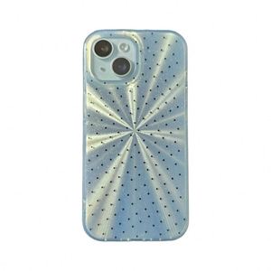 Funda para iPhone con Diseño de Aurora Láser para iPhone 16 17, Funda Protectora Moderna con Hilo de Pluma para 14 13pro 12 11, Carcasa con Diseño de Aurora Láser - Product Image 4