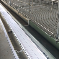 Mangeoire en PVC utilisée dans les cages à poulets