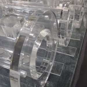 Lucite Round Acrylic Testing Water Tank with Transparent Electrolytic Cell and High Precision Processing for Water Testing - Product Image 5
