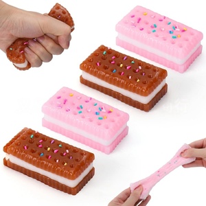 Galletas de Chocolate Largas Más Vendidas, un Juguete con Efecto de Rebote Lento y Alta Calidad Estética para Aliviar el Estrés - Product Image 1