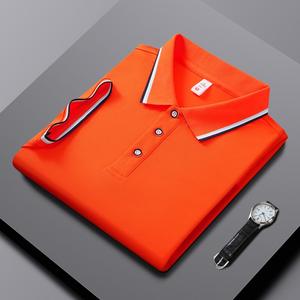 <span class=keywords><strong>Polo</strong></span> sportiva Casual da uomo con maniche corte da uomo con colletto da Golf traspirante da estate ad asciugatura rapida camicia a maniche corte da uomo - Product Image 5