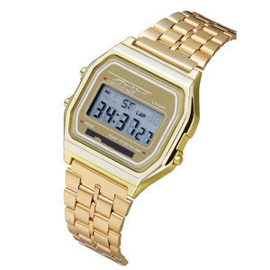 Orologio Digitale Classico con Cassa Quadrata - Design Senza Tempo che Non Scade Mai di Tendenza - Product Image 5