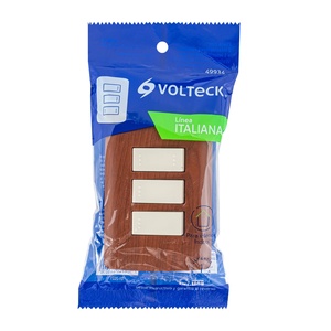 Volteck PA-APTR-EIM linea italiana pannello 2 Single Pole vetro luce interruttori 1 scala in legno per uso domestico-EU UK US compatibile WiFi - Product Image 1