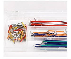 Kit de <span class=keywords><strong>830</strong></span> points de connexion sans soudure et de fils pour breadboard - Product Image 2