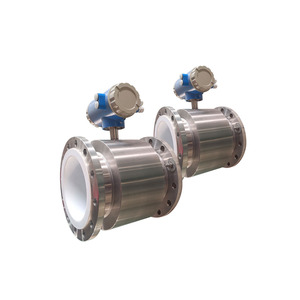 من المصنع مباشرة الفولاذ المقاوم للصدأ 316L SS + Hastelloy C الكهربائي مقياس التدفق الكهرومغناطيسي قياس مقاومة مياه البحر - Product Image 3