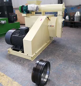 Ad alta efficienza pressa lolla di riso paglia anello automatico die biomassa macchina pellet pellet mulino legno pellet making